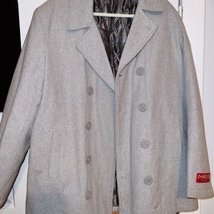 Double Breasted Gray Blazer
